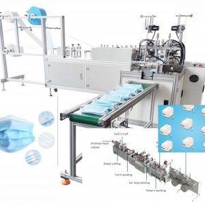 Investissement ligne FFP2 + TYPE IIR + CONDITIONNEMENT AUTOMATIQUE CARTON - ORIGINE CHINE